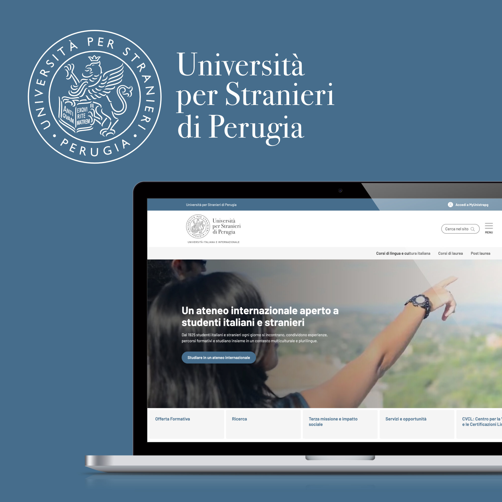 Un nuovo sito sito per UnistraPG